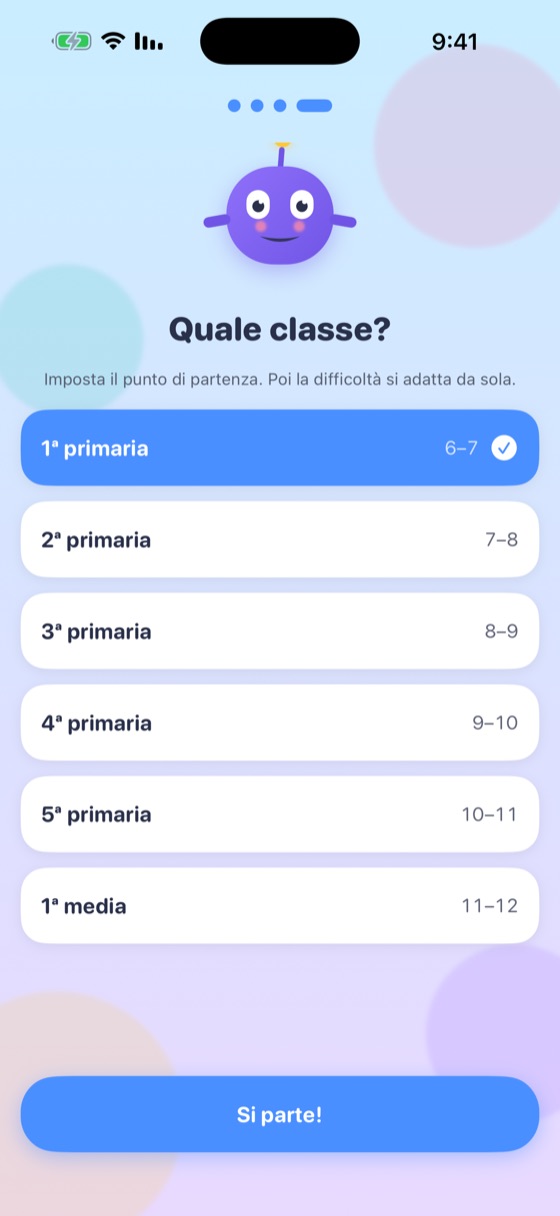 Scelta della classe, dalla prima elementare alla prima media